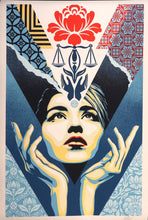 Charger l'image dans la galerie, SHEPARD FAIREY Uplift Justice 2025 - Signed Large Format Screenprint
