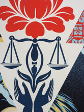 Charger l'image dans la galerie, SHEPARD FAIREY Uplift Justice 2025 - Signed Large Format Screenprint
