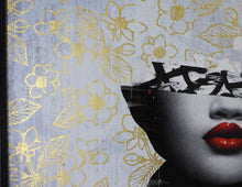 Charger l'image dans la galerie, HUSH Le Buste 1 AP - screenprint with 24ct Goldleaf
