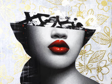 Charger l'image dans la galerie, HUSH Le Buste 1 AP - screenprint with 24ct Goldleaf
