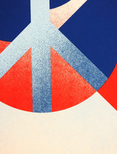 Charger l'image dans la galerie, SHEPARD FAIREY Peace Is Power Blue 2025 - Signed Screenprint

