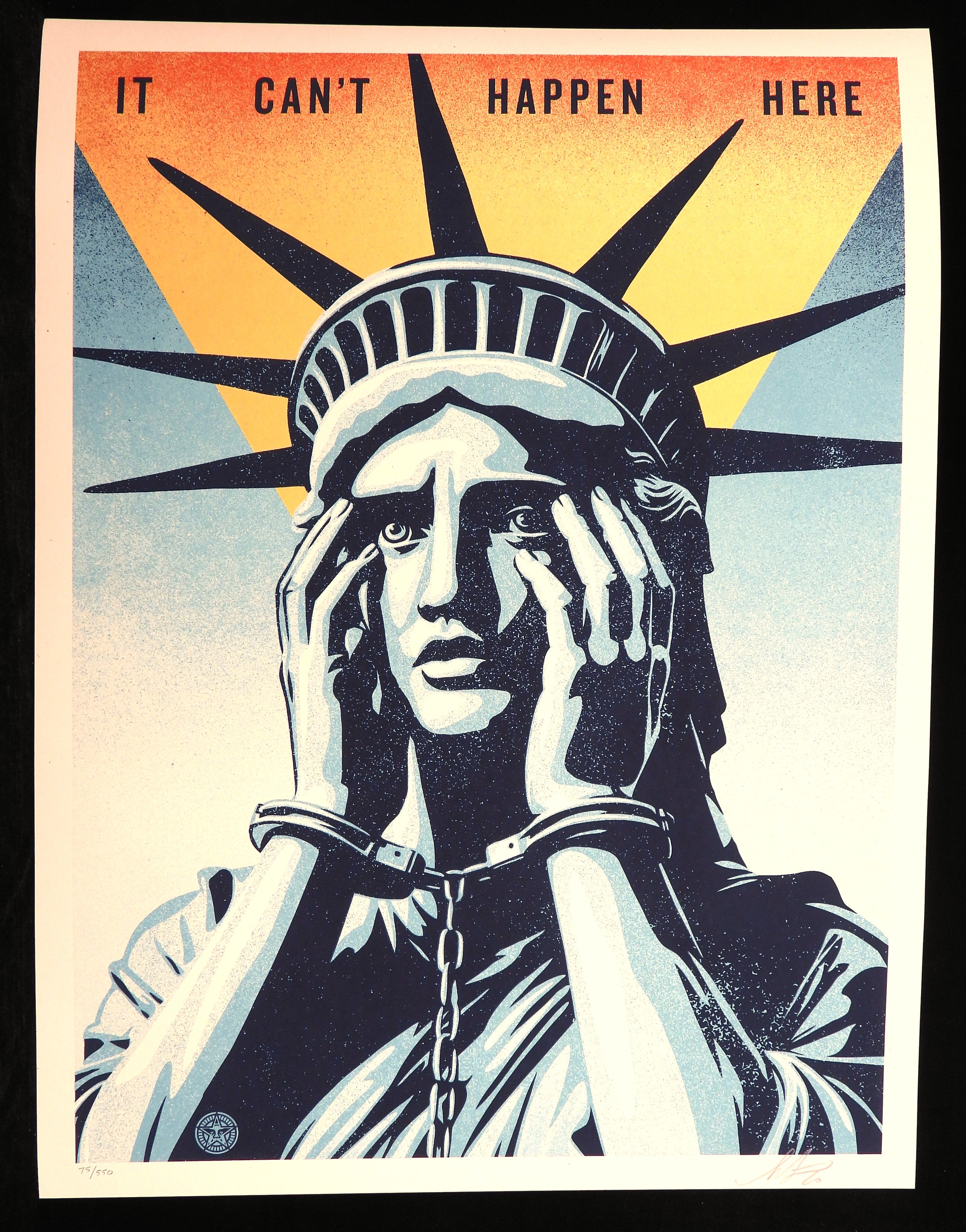 SHEPARD FAIREY It Can't Happen Here 2026 - Signed Screenprint – Galerie ...
