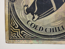 Charger l'image dans la galerie, SHEPARD FAIREY Cold Chillin HPM 2007 - Signed HPM collage and Screenprint
