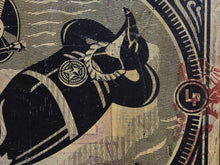 Charger l'image dans la galerie, SHEPARD FAIREY Cold Chillin HPM 2007 - Signed HPM collage and Screenprint
