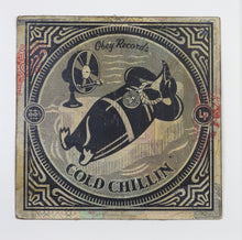 Charger l'image dans la galerie, SHEPARD FAIREY Cold Chillin HPM 2007 - Signed HPM collage and Screenprint
