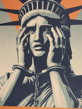 Charger l'image dans la galerie, SHEPARD FAIREY Fall Of Freedom - It Can't Happen Here 2026 - Signed Offset Lithograph
