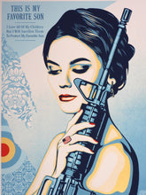 Charger l'image dans la galerie, SHEPARD FAIREY Miss America's Favorite Son 2026 - Signed Screenprint
