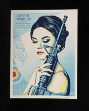 Charger l'image dans la galerie, SHEPARD FAIREY Miss America's Favorite Son 2026 - Signed Screenprint
