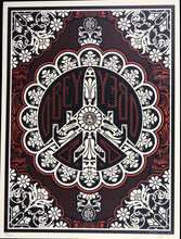 Charger l'image dans la galerie, SHEPARD FAIREY Peace Bomber (Black and Red) 2008 - Signed Screenprint
