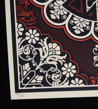 Charger l'image dans la galerie, SHEPARD FAIREY Peace Bomber (Black and Red) 2008 - Signed Screenprint
