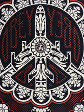 Charger l'image dans la galerie, SHEPARD FAIREY Peace Bomber (Black and Red) 2008 - Signed Screenprint
