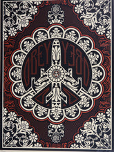 Charger l'image dans la galerie, SHEPARD FAIREY Peace Bomber (Black and Red) 2008 - Signed Screenprint
