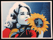 Charger l'image dans la galerie, SHEPARD FAIREY Earth Emissary Jane Fonda 2025 - Signed Screenprint
