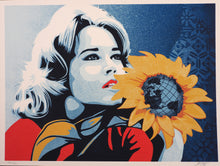 Charger l'image dans la galerie, SHEPARD FAIREY Earth Emissary Jane Fonda 2025 - Signed Screenprint
