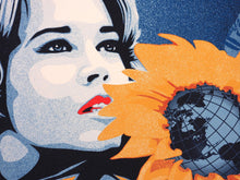 Charger l'image dans la galerie, SHEPARD FAIREY Earth Emissary Jane Fonda 2025 - Signed Screenprint
