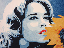 Charger l'image dans la galerie, SHEPARD FAIREY Earth Emissary Jane Fonda 2025 - Signed Screenprint
