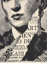 Charger l'image dans la galerie, SHEPARD FAIREY The Woman Who Defeated Pain (Frida Kahlo) - SIGNED Letterpress
