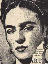 Charger l'image dans la galerie, SHEPARD FAIREY The Woman Who Defeated Pain (Frida Kahlo) - SIGNED Letterpress
