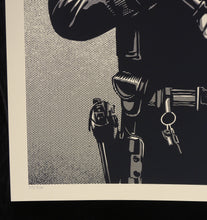 Charger l'image dans la galerie, SHEPARD FAIREY Projection Miror Domestic Terrorist 2026 - Signed Screenprint

