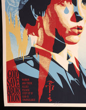 Charger l'image dans la galerie, SHEPARD FAIREY God Save Abortion 2025 - Signed Screenprint
