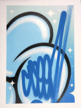 Load image into Gallery viewer, SEEN " Richard Mirando " Untitled 12352 - Signed Painting on unstretched canvas 2026
