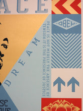 Load image into Gallery viewer, SHEPARD FAIREY Dream Of Peace Martin Luther King Jr 2026 - Signed Large Screenprint (Copie)

