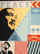 Load image into Gallery viewer, SHEPARD FAIREY Dream Of Peace Martin Luther King Jr 2026 - Signed Large Screenprint (Copie)
