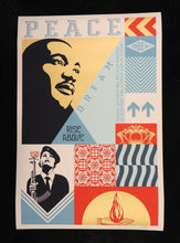 Load image into Gallery viewer, SHEPARD FAIREY Dream Of Peace Martin Luther King Jr 2026 - Signed Large Screenprint (Copie)
