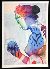 Charger l'image dans la galerie, PICHIAVO Aphrodite Lefkos - signed print with UV screenprint
