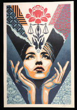 Charger l'image dans la galerie, SHEPARD FAIREY Uplift Justice - SIGNED Offset Lithograph
