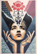 Charger l'image dans la galerie, SHEPARD FAIREY Uplift Justice - SIGNED Offset Lithograph
