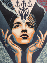 Charger l'image dans la galerie, SHEPARD FAIREY Uplift Justice - SIGNED Offset Lithograph

