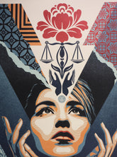 Charger l'image dans la galerie, SHEPARD FAIREY Uplift Justice - SIGNED Offset Lithograph
