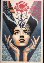 Charger l'image dans la galerie, SHEPARD FAIREY Uplift Justice - SIGNED Offset Lithograph
