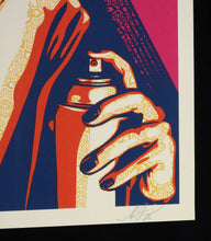 Charger l'image dans la galerie, SHEPARD FAIREY Commanda Fuchsia 2026 - Signed Screenprint
