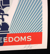 Charger l'image dans la galerie, SHEPARD FAIREY Defend Freedom Of The Press 2026 - Signed Screenprint
