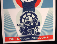 Charger l'image dans la galerie, SHEPARD FAIREY Defend Freedom Of The Press 2026 - Signed Screenprint
