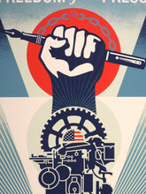 Charger l'image dans la galerie, SHEPARD FAIREY Defend Freedom Of The Press 2026 - Signed Screenprint
