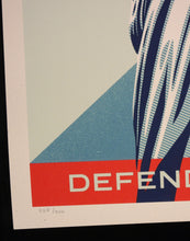Load image into Gallery viewer, SHEPARD FAIREY Defend Freedom Of Speech 2026 - Signed Screenprint
