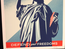 Load image into Gallery viewer, SHEPARD FAIREY Defend Freedom Of Speech 2026 - Signed Screenprint
