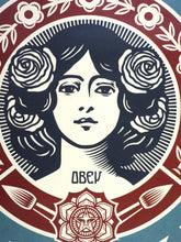 Charger l'image dans la galerie, SHEPARD FAIREY Make Art Not War Blue - Offset Lithograph
