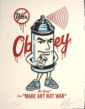 Charger l'image dans la galerie, SHEPARD FAIREY Mr Spray - SIGNED Letterpress
