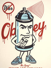 Charger l'image dans la galerie, SHEPARD FAIREY Mr Spray - SIGNED Letterpress
