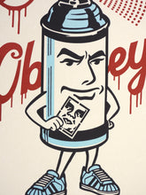 Charger l'image dans la galerie, SHEPARD FAIREY Mr Spray - SIGNED Letterpress
