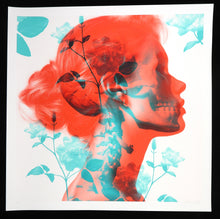 Charger l'image dans la galerie, INSANE 51 The Garden Within - Signed digigraph and screenprint with 3d glasses
