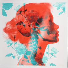 Charger l'image dans la galerie, INSANE 51 The Garden Within - Signed digigraph and screenprint with 3d glasses
