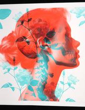 Charger l'image dans la galerie, INSANE 51 The Garden Within - Signed digigraph and screenprint with 3d glasses
