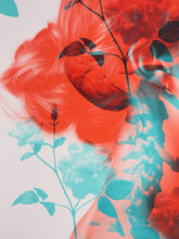 Charger l'image dans la galerie, INSANE 51 The Garden Within - Signed digigraph and screenprint with 3d glasses

