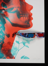 Charger l'image dans la galerie, INSANE 51 The Garden Within - Signed digigraph and screenprint with 3d glasses
