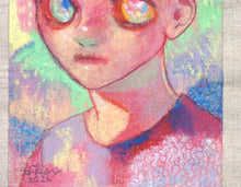 Load image into Gallery viewer, HIKARI SHIMODA Drawing 2026-7 #3 - Signed PAINTING
